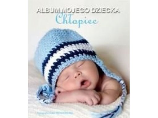 Album mojego dziecka z grzechotką narodziny dzieci