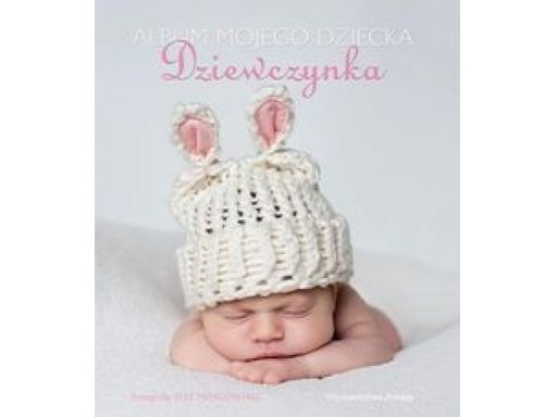 Album mojego dziecka z grzechotką narodziny dzieci