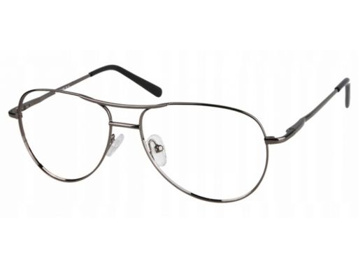 Okulary oprawki zerówki aviator pilotki unisex