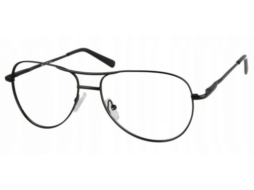 Okulary oprawki zerówki aviator pilotki unisex