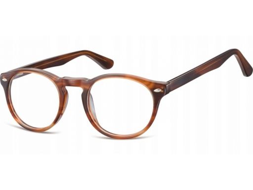 Oprawki unisex lenonki zerówki okrągłe okulary