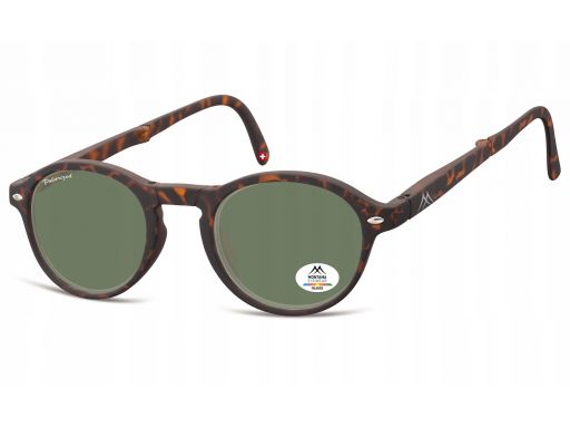 Składane polaryzacyjne okulary unisex lenonki mat