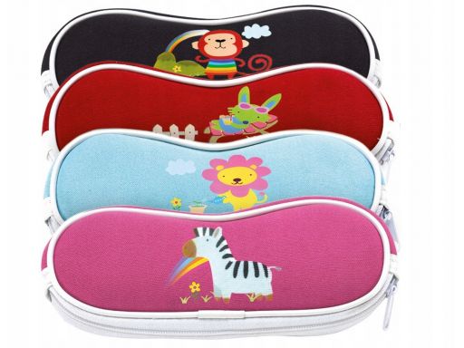 Etui na okulary dla dzieci futerał pokrowiec
