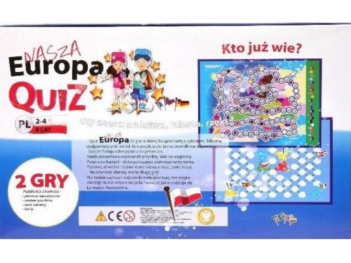 Nasza europa 2gry kto już wie państwa miasta rzeki