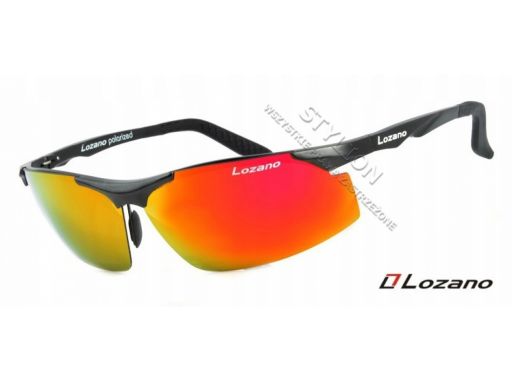Męskie okulary lozano lz-305 polaryzacyjne alu+mag