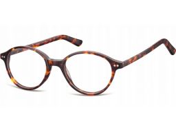 Owalne okulary oprawki damskie męskie lenonki