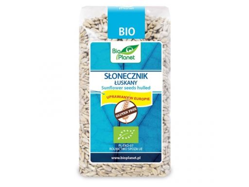 Bio planet słonecznik łuskany bezglutenow bio 350g