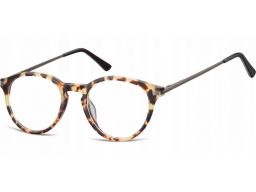 Okrągłe lenonki okulary oprawki korekcyjne damskie