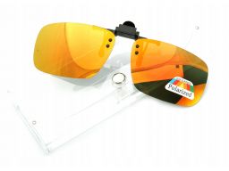 Nakładki polaryzacyjne okulary korekcyjne orange