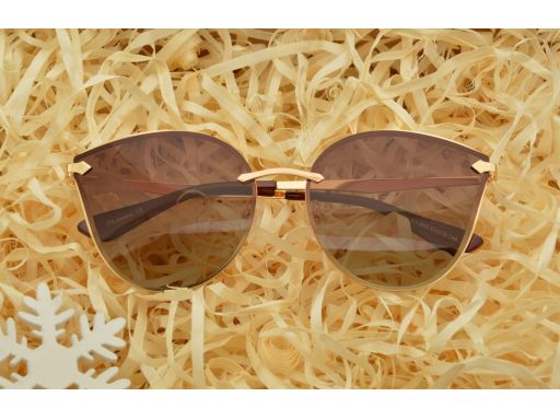 Okulary lozano pj831c1 polaryzacyjne kocie oczy