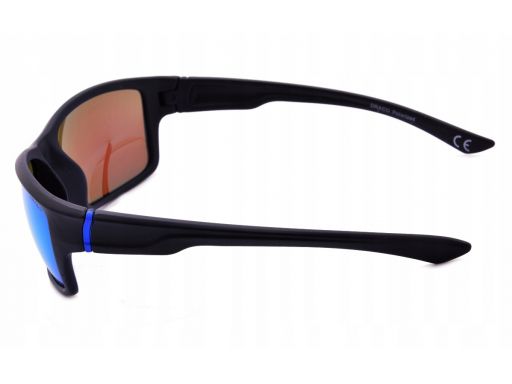 Okulary niebieskie polaryzacyjne rowerowe sportowe