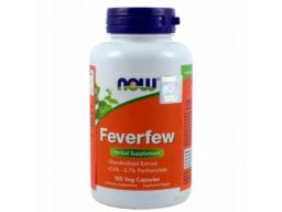 Now foods feverfew 100k zmniejsza bóle migrenowe