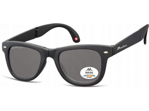 Składane polaryzacyjne okulary unisex nerdy mat