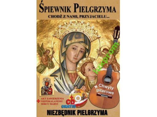 Śpiewnik pielgrzyma+cd pieśni pielgrzymka gitara