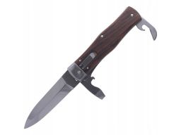 Nóż sprężynowy mikov predator wood 3ostz (241-nd-3