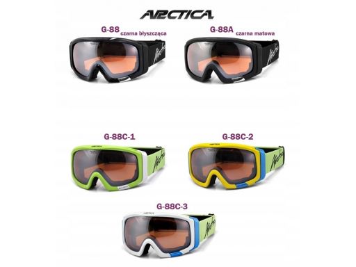 Gogle arctica g-88c-2 double lens snowboard narty