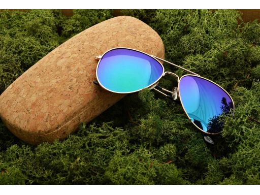 Pilotki okulary lustrzane aviator przeciwsłoneczne