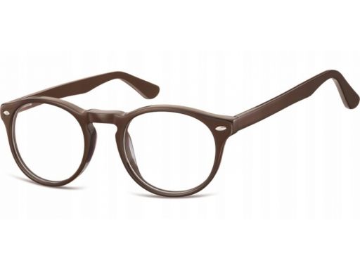 Oprawki unisex lenonki zerówki okrągłe okulary