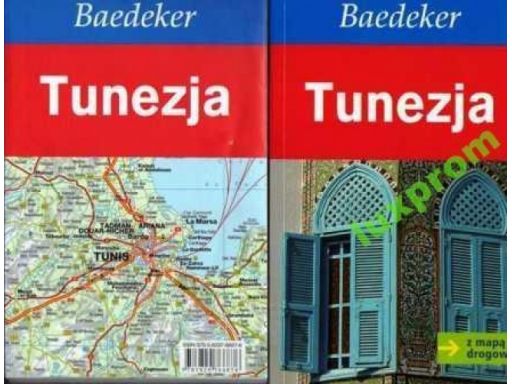 Tunezja przewodnik + mapa wyprzedaż nowa baedeker