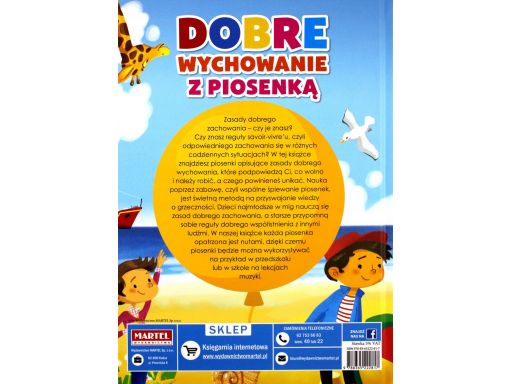 Dobre wychowanie z piosenką +cd dla dzieci nowość!