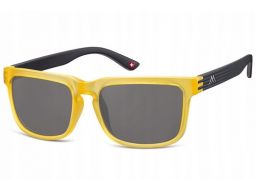 Okulary przeciwsłoneczne nerdy żółte damskie męski