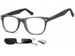Oprawki zerówki okulary nerdy uniseks flex