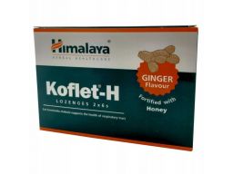 Himalaya koflet-h tabletki do ssania imbir 12szt.