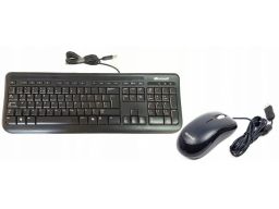 Ergonomiczny zestaw microsoft klawiatura mysz usb