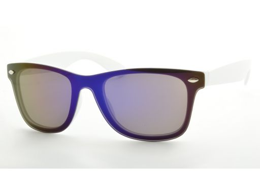 Okulary pełne lustro nerdy uv 400 przeciwsłoneczne