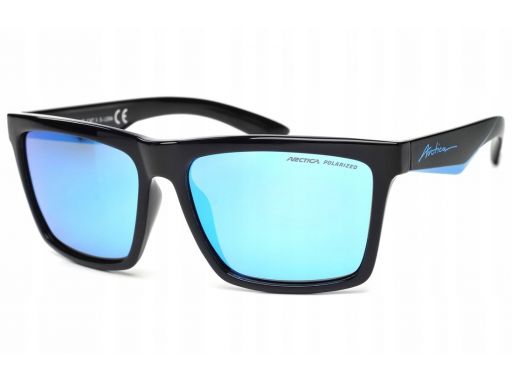 Okulary arctica s-328a polaryzacyjne nerdy czarne