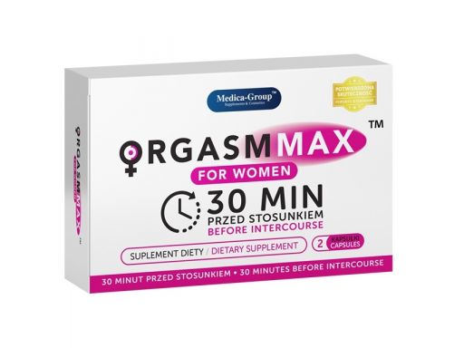 Orgasm max women, wzmacnia libido i orgazm u pań