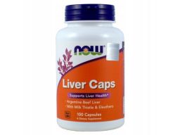 Now foods liver caps 100k. wspomaga pracę wątroby