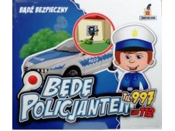 Będę policjantem gra planszowa edukacyjna dzieci #