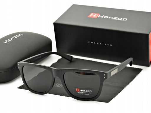 Okulary polaryzacyjne uv400 hd premium unisex nerd