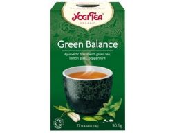 Yogi tea herbata green balance 17x1,8g z kombuchą
