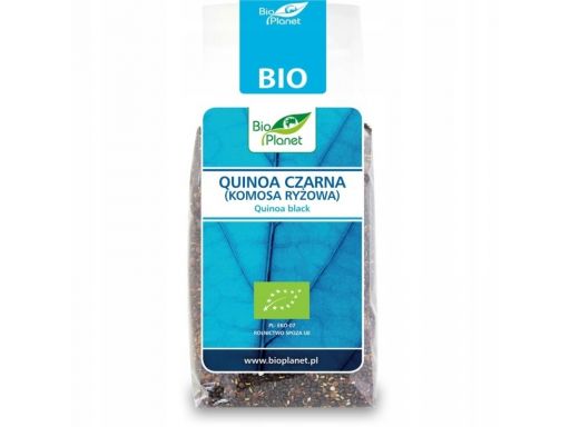 Bio planet quinoa czarna (komosa ryżowa) bio 250g