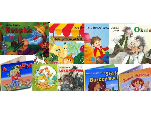 Klasyka bajek dla dzieci 10 kartonowych książek ok