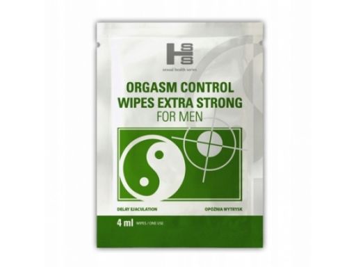 Orgasm control chusteczka na dłuższy sex