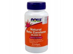 Now foods beta carotene naturalny 90 kaps.