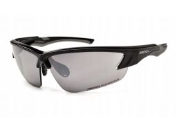 Okulary arctica s-255 czarne sportowe poliwęglan