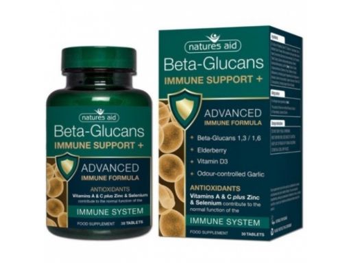 Natures aid beta glukan immune support 30 tab