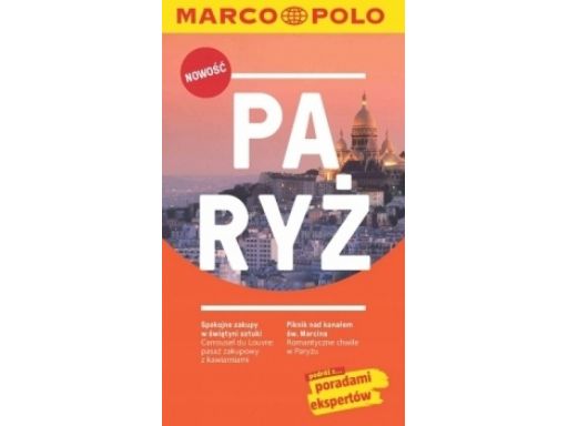 Paryż przewodnik turystyczny + mapa marco polo ok!