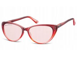 Okulary przeciwsłoneczne kocie oczy damskie flex