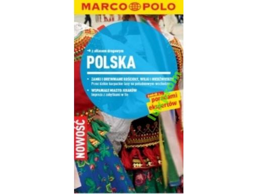 Polska przewodnik turystyczny z atlasem marco polo