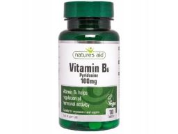 Natures aid witamina b6 100 mg 100 tab