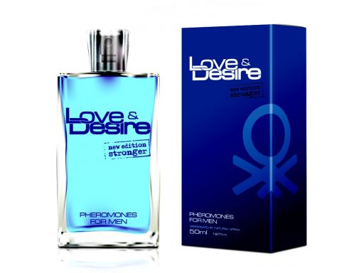 Perfumy z feromonami love desire męskie nowe 50ml