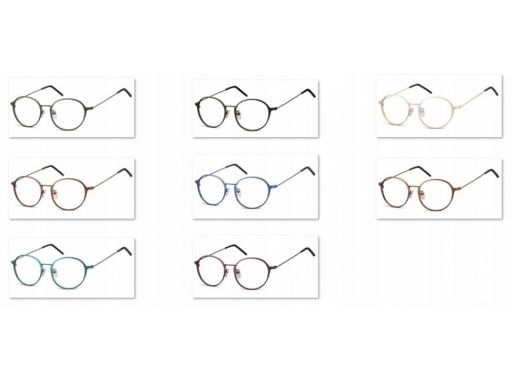 Lenonki zerowki oprawki okulary korekcyjne 971c br