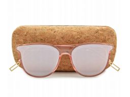 Okulary przeciwsłoneczne damskie kocie lustrzane