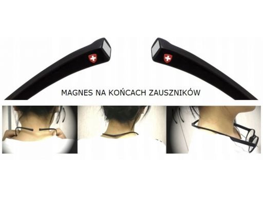 Okulary na magnes do czytania plusy damskie męskie