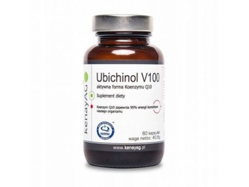 Kenay ubichinol koenzym q10 100mg 60 kapsułek